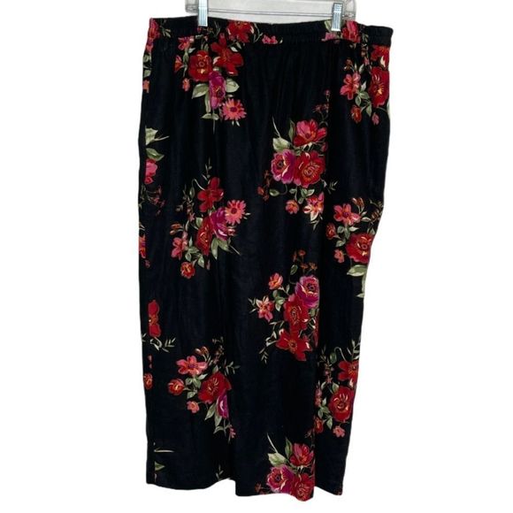 Vintage‎ Susan Graver Floral Skirt Set - Picture 9 of 11